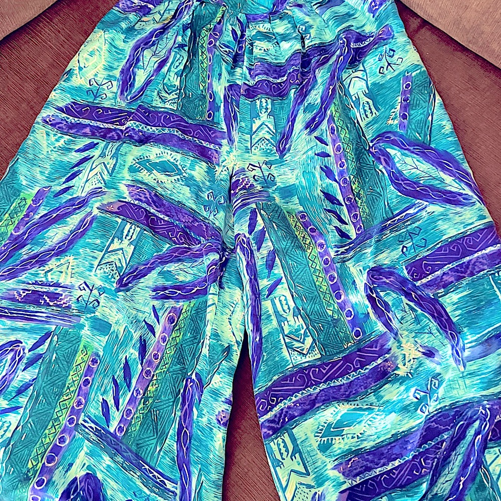 Vintage Option Melrose Gaucho Silk Oants